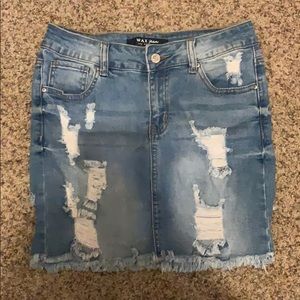 Denim skirt